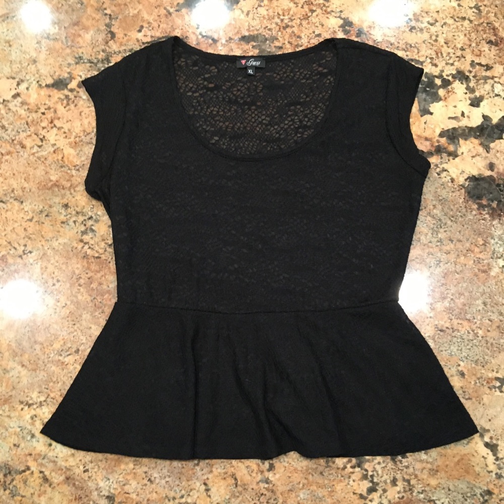 Guess Peplum Blouse